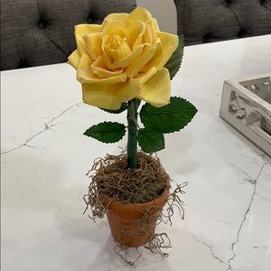 Handmade Rose In A Pot Pen